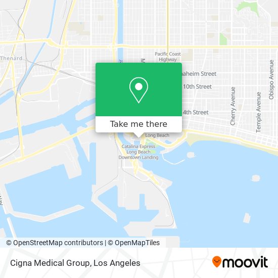 Cigna Medical Group map