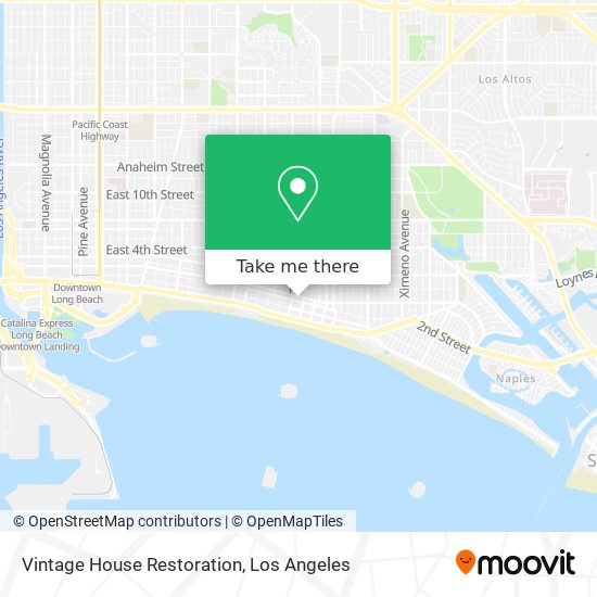 Vintage House Restoration map