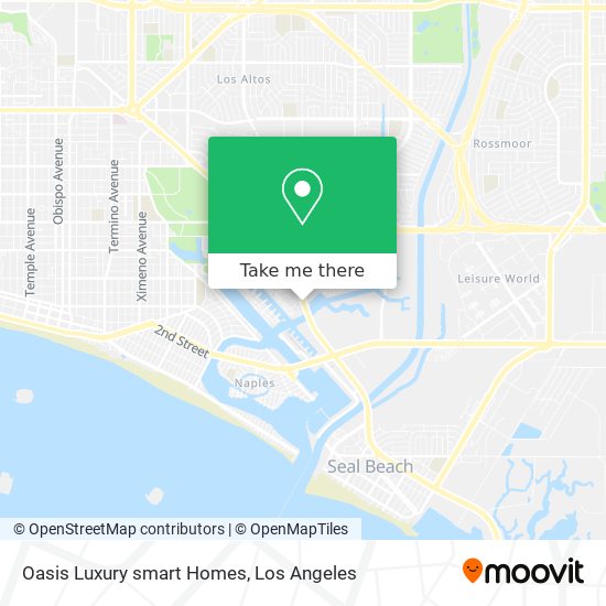 Oasis Luxury smart Homes map
