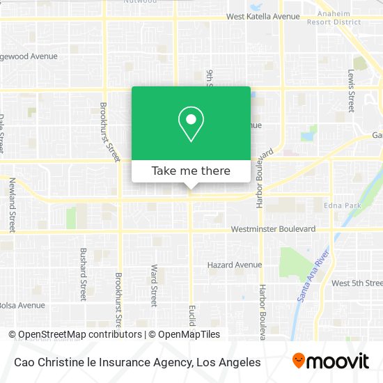 Cao Christine le Insurance Agency map