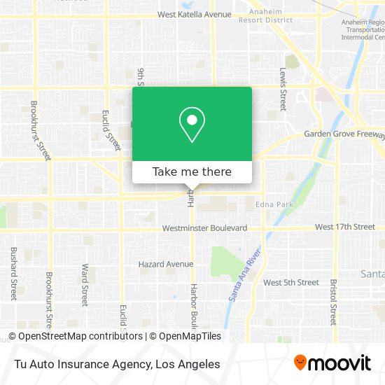 Mapa de Tu Auto Insurance Agency