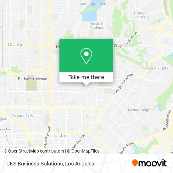 CKS Business Solutions map