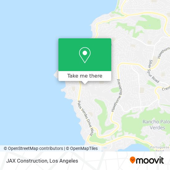 JAX Construction map