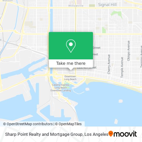 Sharp Point Realty and Mortgage Group map