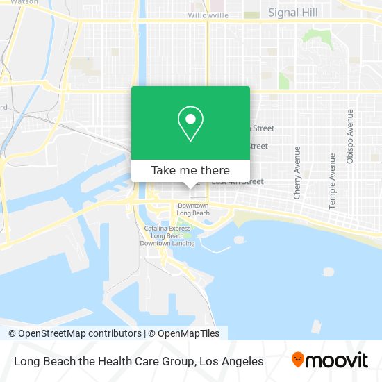Mapa de Long Beach the Health Care Group
