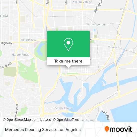 Mercedes Cleaning Service map