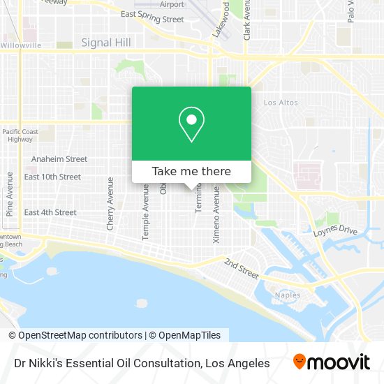 Dr Nikki's Essential Oil Consultation map