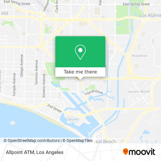 Mapa de Allpoint ATM