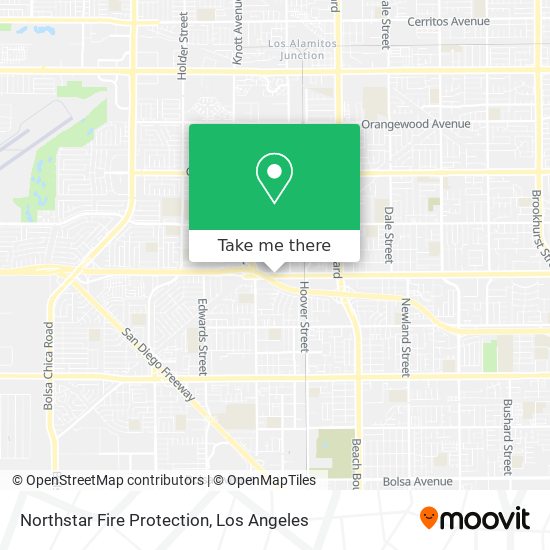 Northstar Fire Protection map