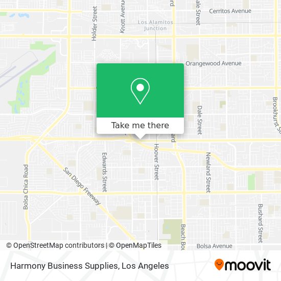 Mapa de Harmony Business Supplies