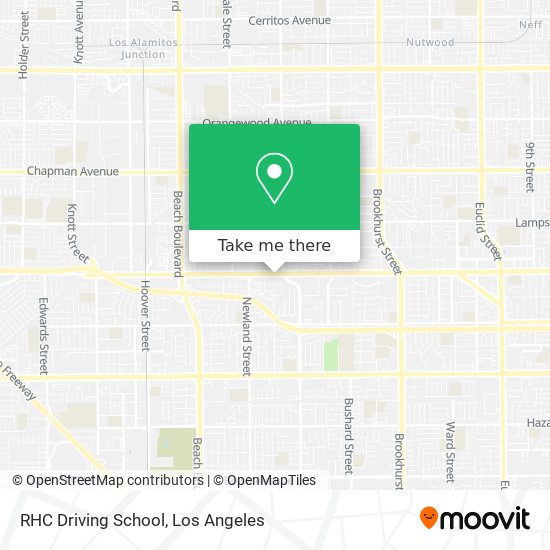 RHC Driving School map