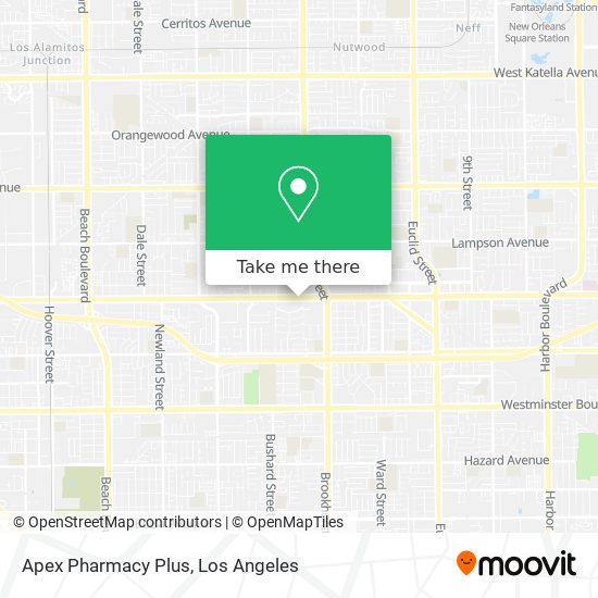 Apex Pharmacy Plus map