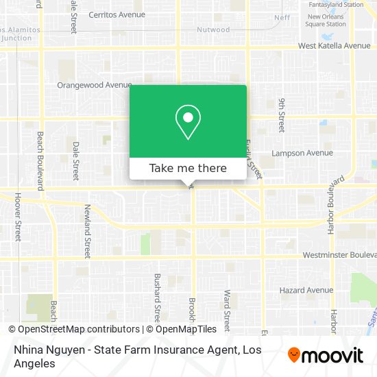 Mapa de Nhina Nguyen - State Farm Insurance Agent