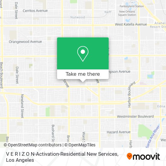 V E R I Z O N-Activation-Residential New Services map