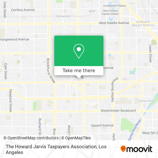 The Howard Jarvis Taxpayers Association map