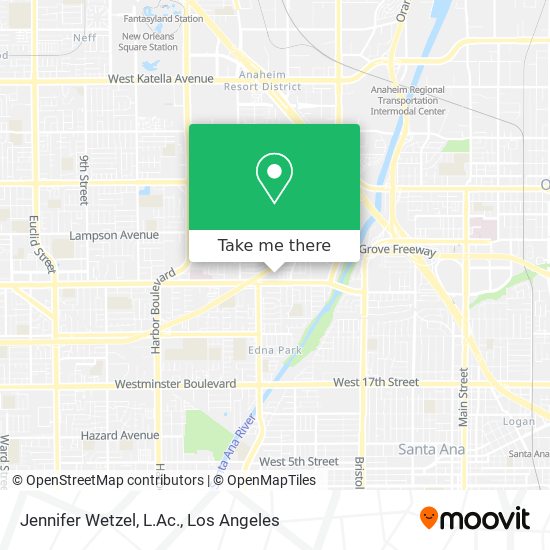 Mapa de Jennifer Wetzel, L.Ac.