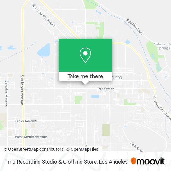 Mapa de Img Recording Studio & Clothing Store