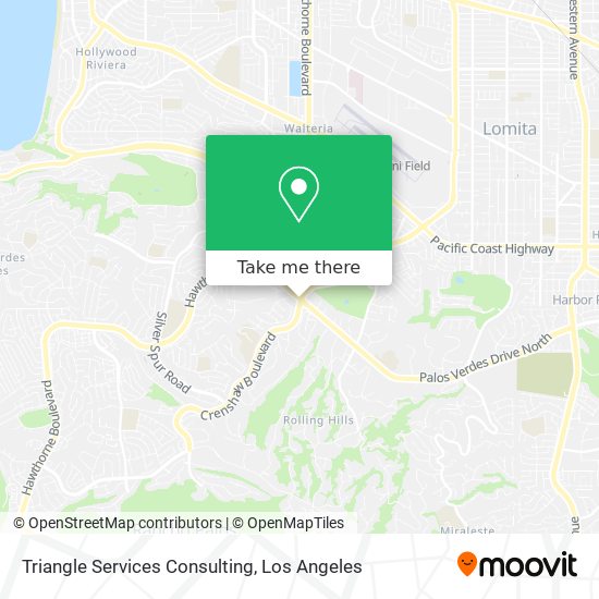 Triangle Services Consulting map