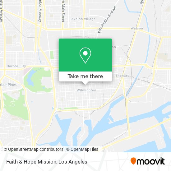Faith & Hope Mission map