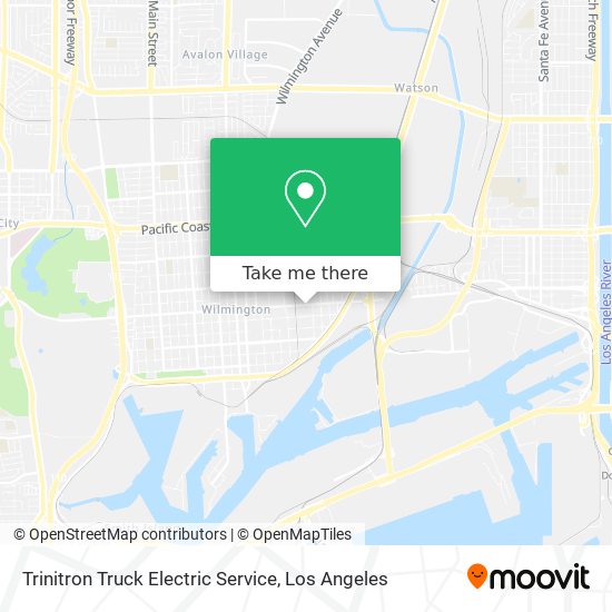 Mapa de Trinitron Truck Electric Service
