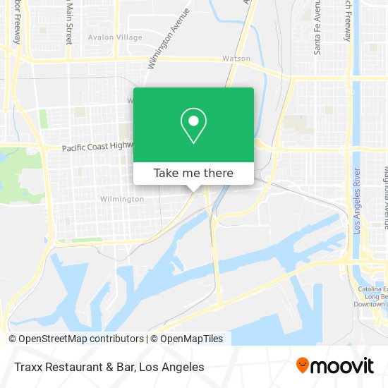 Traxx Restaurant & Bar map