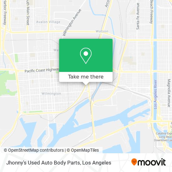 Mapa de Jhonny's Used Auto Body Parts