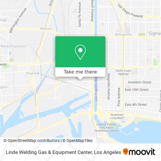 Linde Welding Gas & Equipment Center map