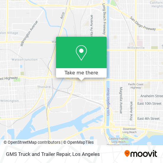 GMS Truck and Trailer Repair map