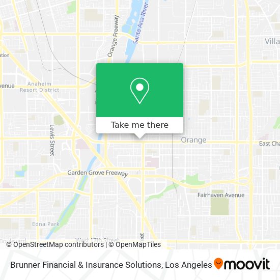 Brunner Financial & Insurance Solutions map