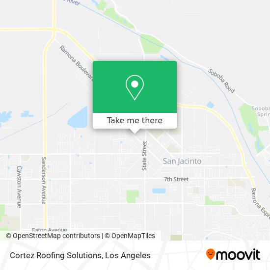 Cortez Roofing Solutions map