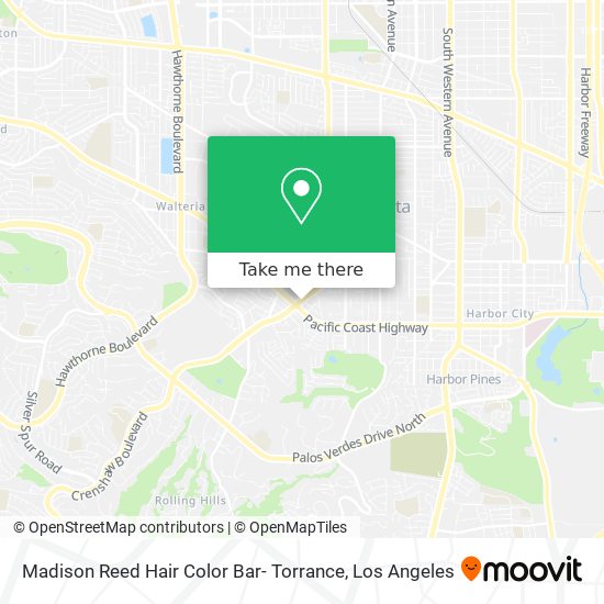 Madison Reed Hair Color Bar- Torrance map