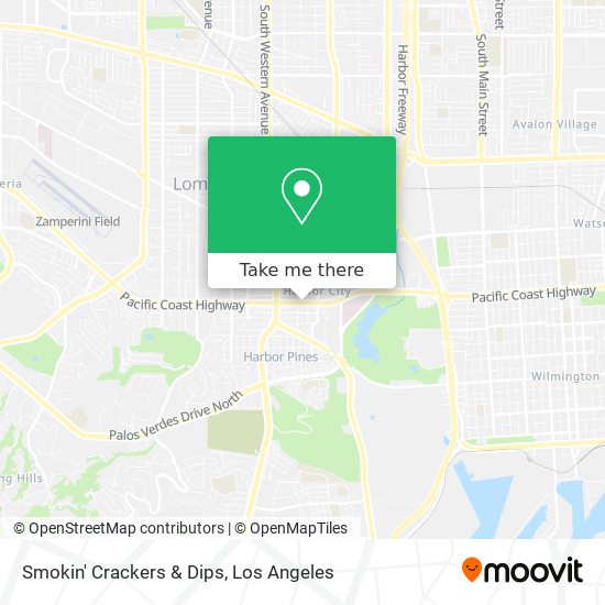 Mapa de Smokin' Crackers & Dips