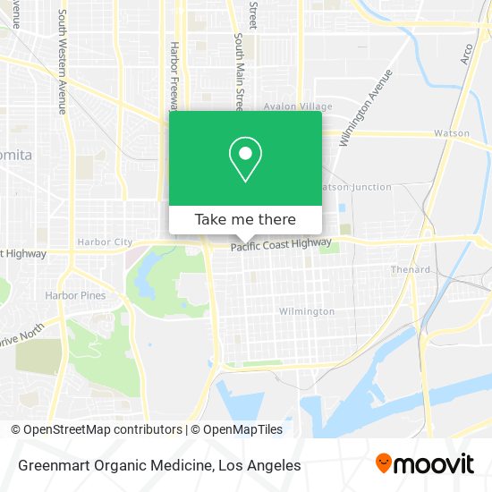 Greenmart Organic Medicine map