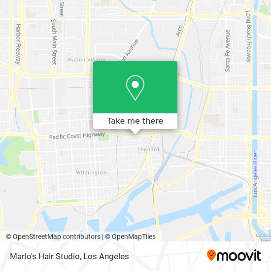 Marlo's Hair Studio map