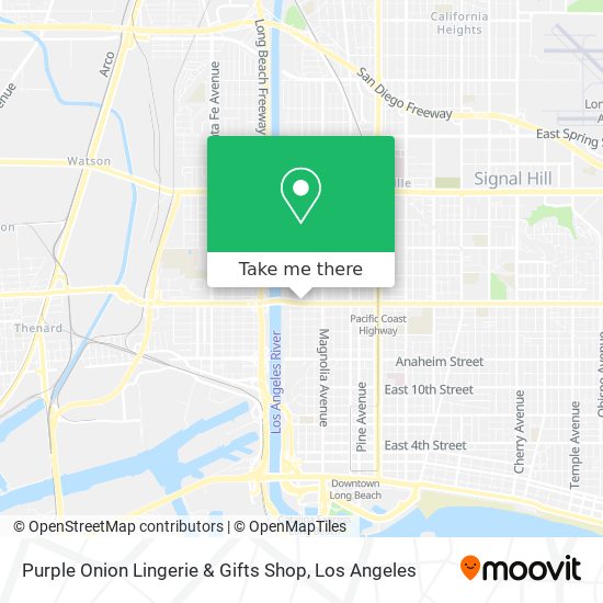 Purple Onion Lingerie & Gifts Shop map