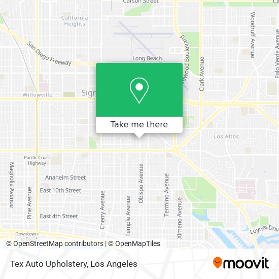 Tex Auto Upholstery map