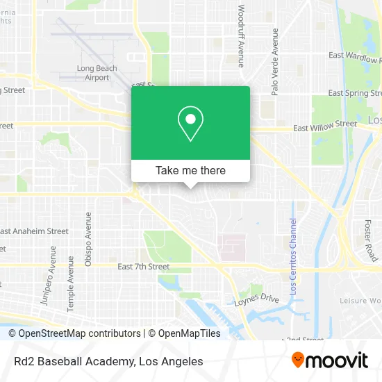 Rd2 Baseball Academy map
