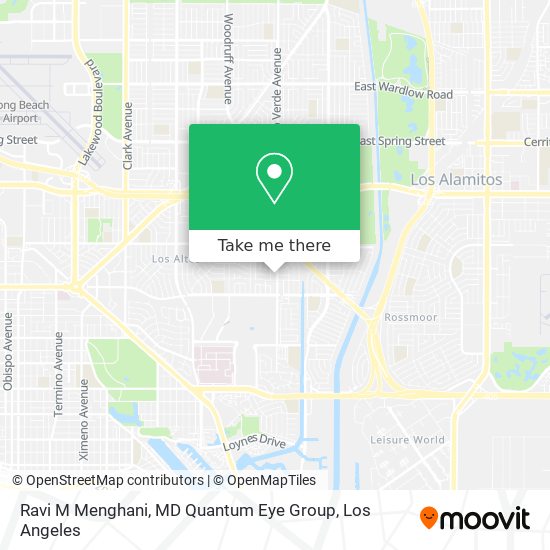 Ravi M Menghani, MD Quantum Eye Group map