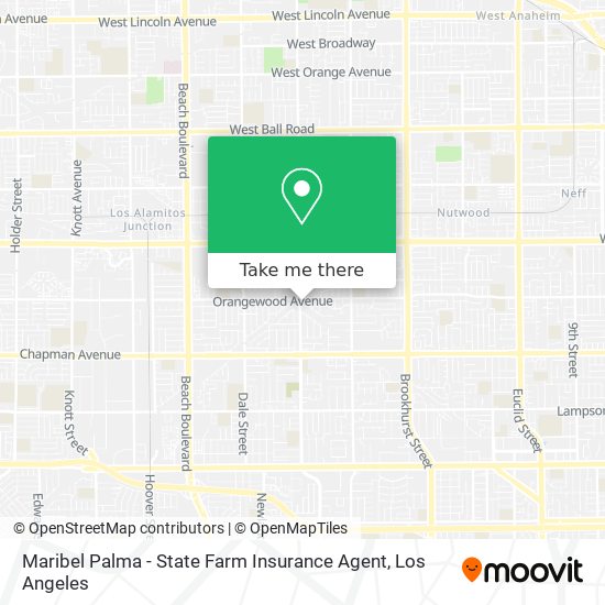 Maribel Palma - State Farm Insurance Agent map