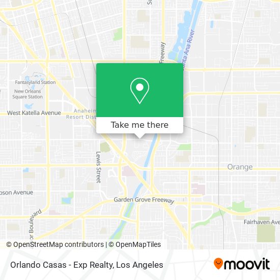 Orlando Casas - Exp Realty map