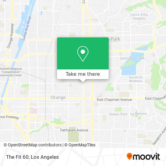 Mapa de The Fit 60
