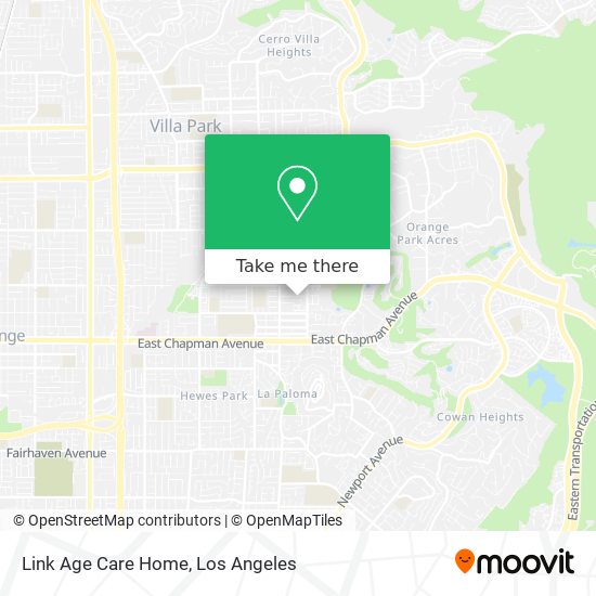 Link Age Care Home map