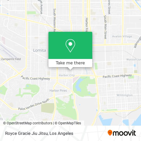 Royce Gracie Jiu Jitsu map