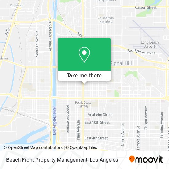 Beach Front Property Management map