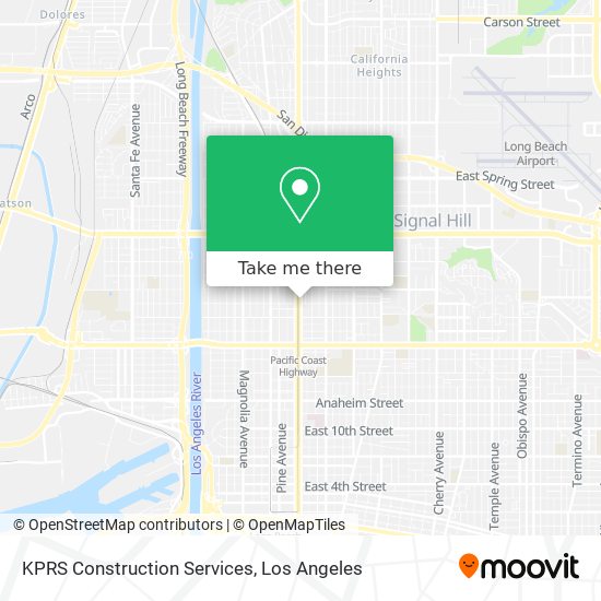 KPRS Construction Services map