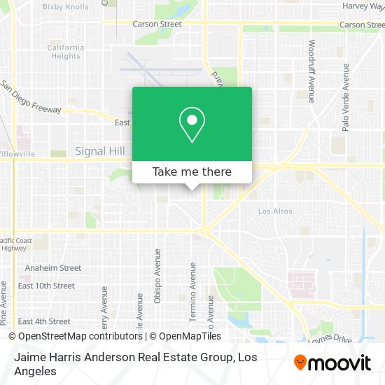 Jaime Harris Anderson Real Estate Group map