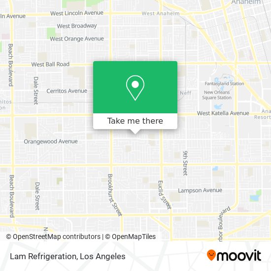 Lam Refrigeration map