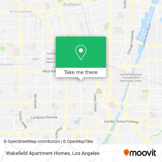 Wakefield Apartment Homes map