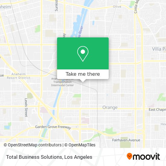 Total Business Solutions map