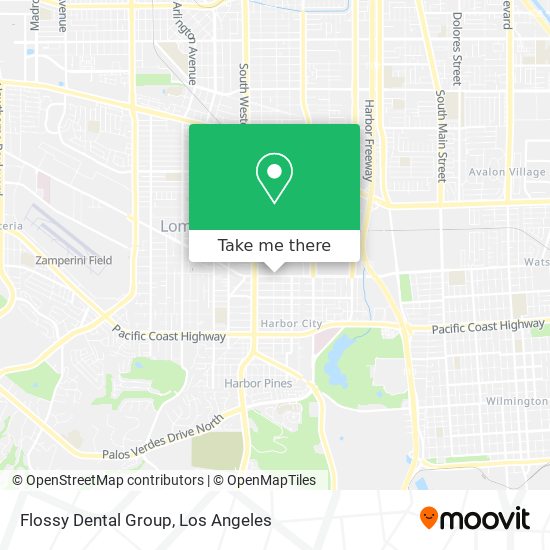 Flossy Dental Group map